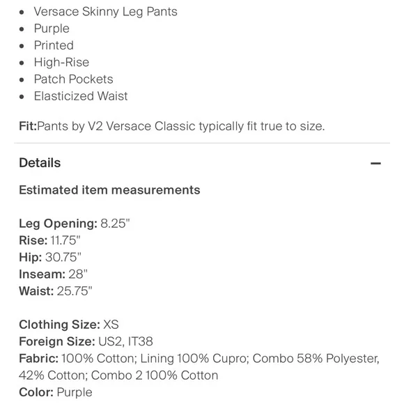 Versace Barocco mosaic print joggers NWT - Picture 9 of 9